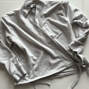 Athleta Light Gray Hoodie